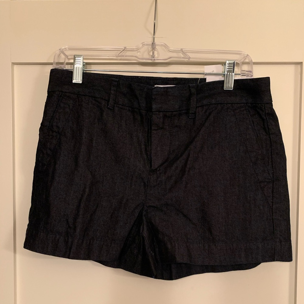 NWT Size 2 Loft Dark Denim Shorts